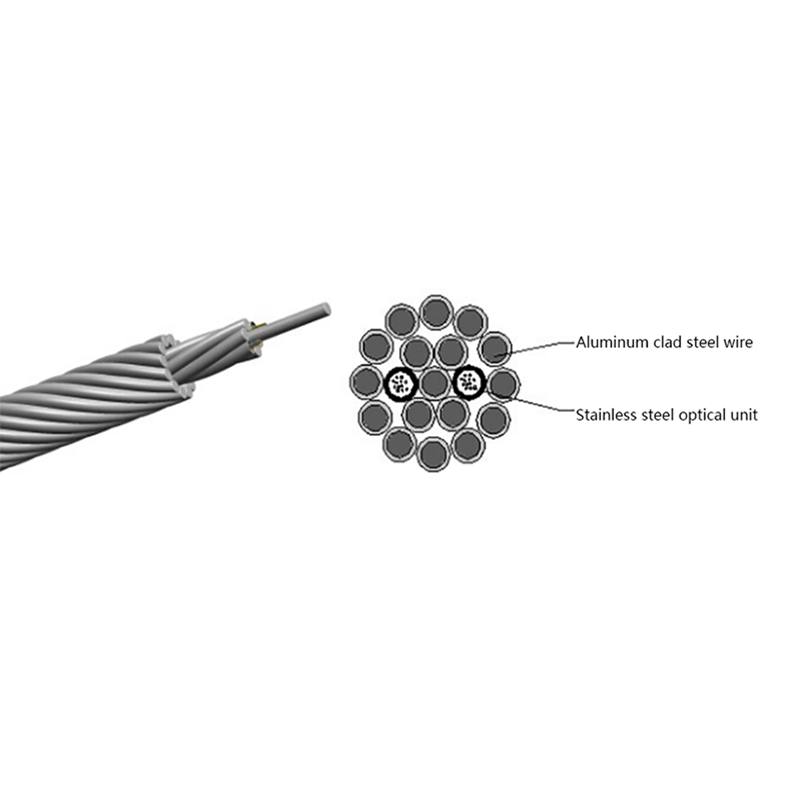 OPGW optisk fiber komposit overliggende jordledning